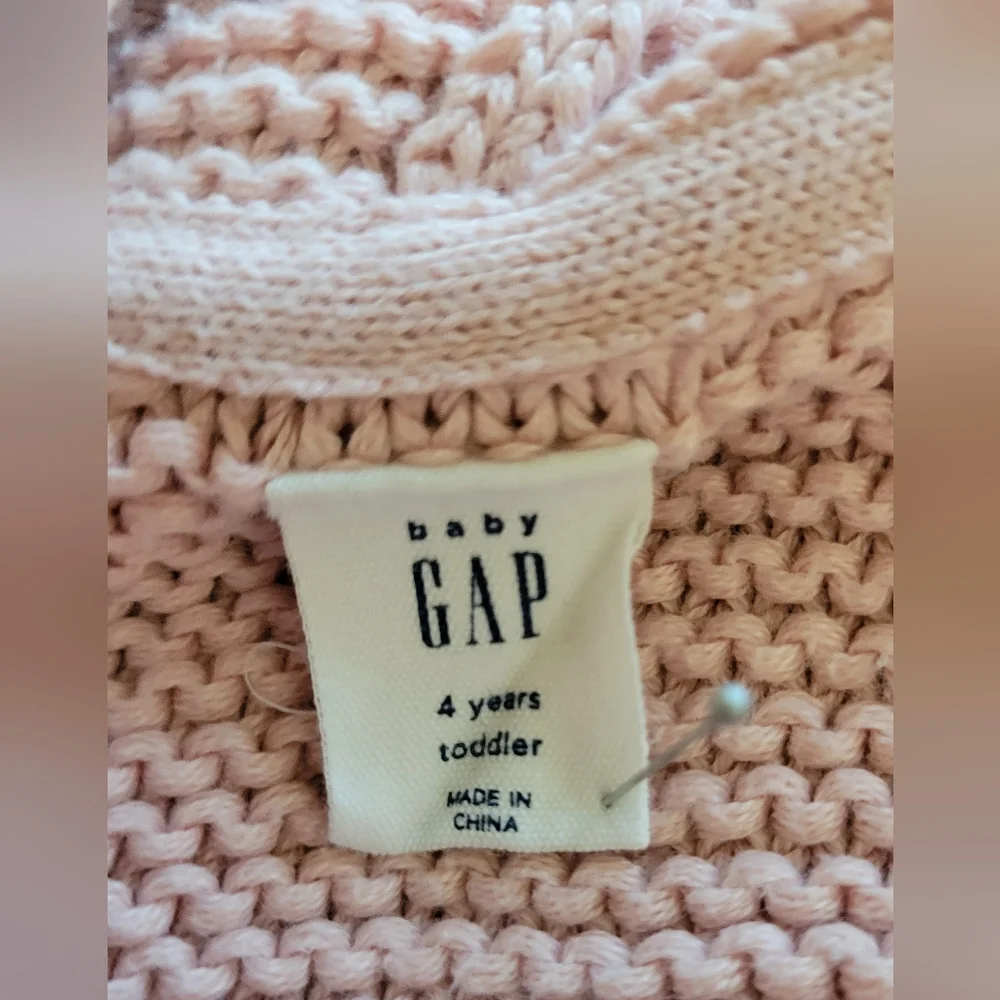 GAP hooded sweater, rose pink